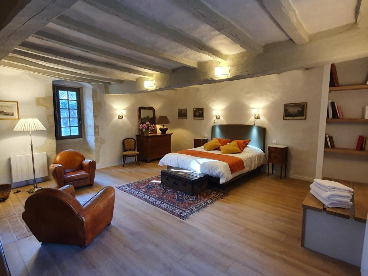 Manoir du Bellay Bed & Breakfast Montreuil-Bellay Dış mekan fotoğraf